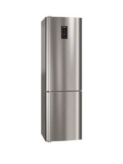 Aeg S83920Cmx2 59.5Cm Fridge Freezer - Stainless Steel
